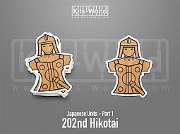Kitsworld SAV Sticker - Japanese Units - 202nd Hikotai 